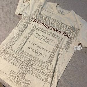 Marauder's Map Color Changing Adult T-Shirt Wizarding World of Harry Potter